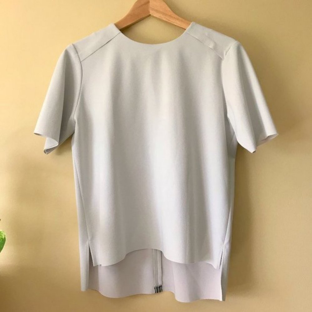 NWOT Topshop grey blouse